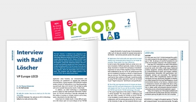 e-Food Lab International // Rozhovor s Ralfem Löscherem
